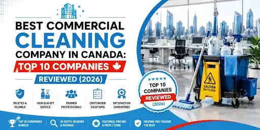 Sweepy Maid commercial cleaning service in Toronto with professional equipment.