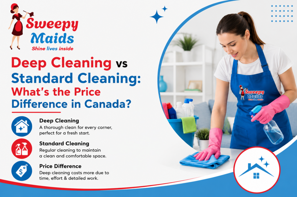 Deep Cleaning vs Standard Cleaning