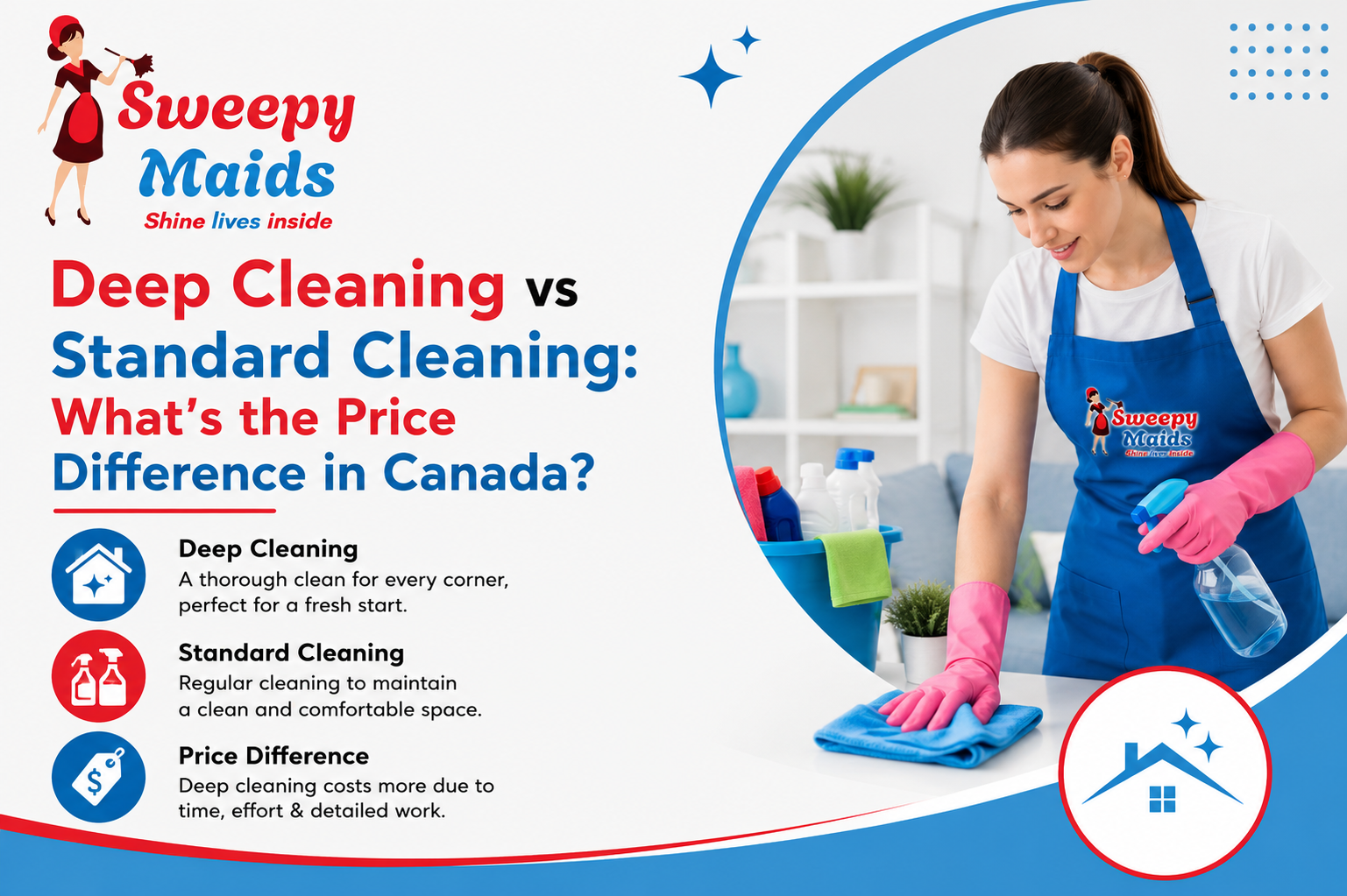 Deep Cleaning vs Standard Cleaning
